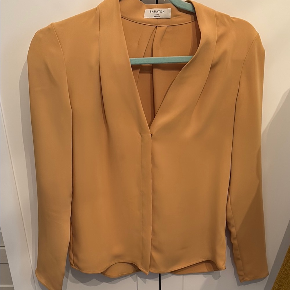 Babaton Women's Mustard Blouse
